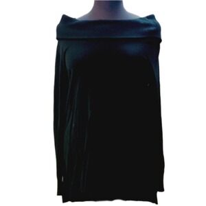 Chico's off the shoulder‎ black sweater SKUW501